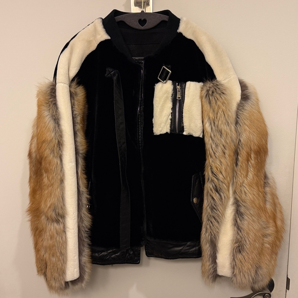 Fur and Leather Jacket